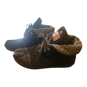 Mens Toms suede boot size 10